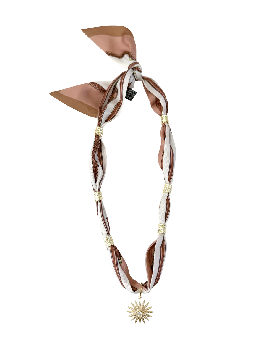 Dakota Scarf Necklace - Bown