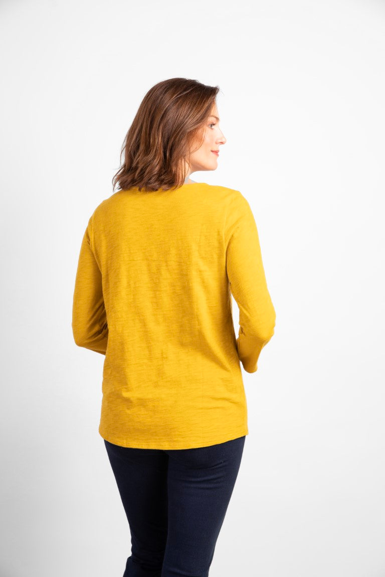 Ruche Me Shirt - Dijon