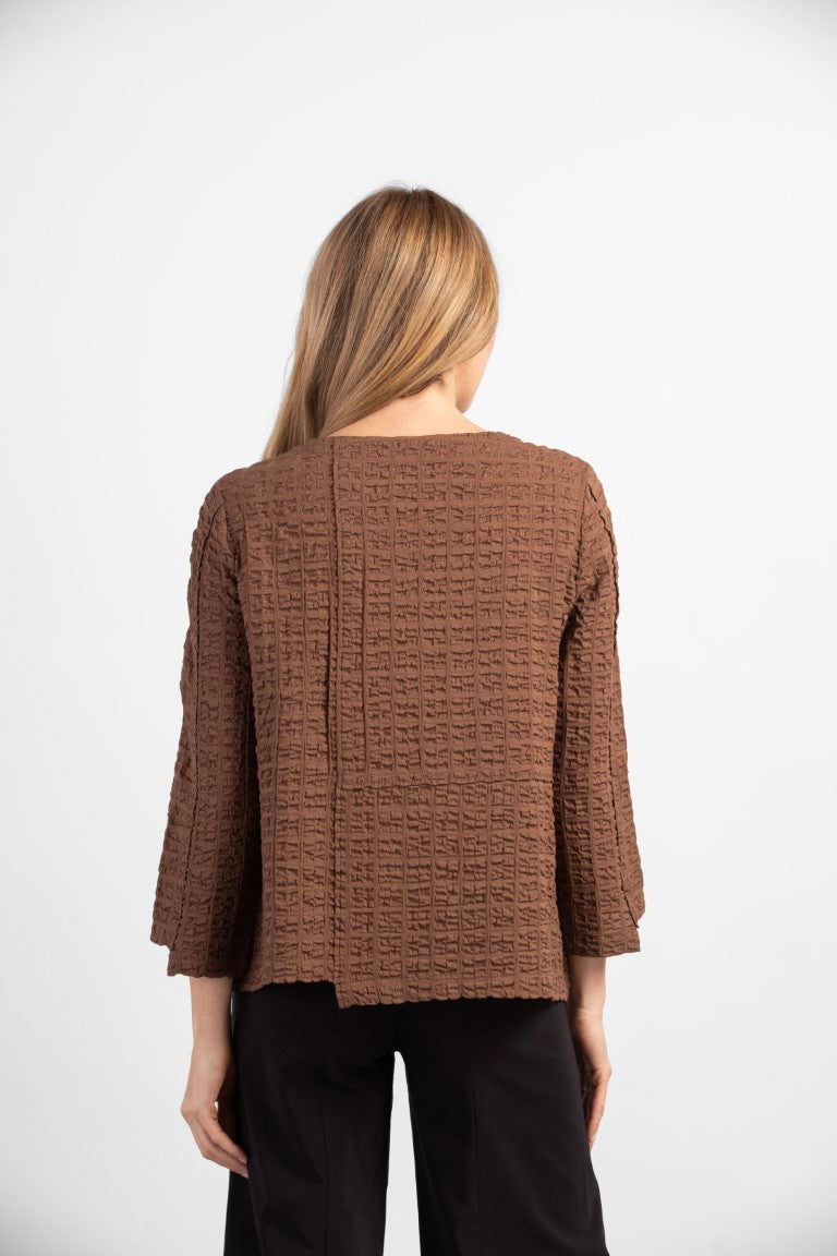 The Sasha Top - Chocolate