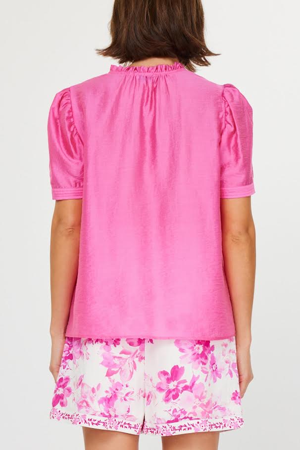 The Jessica Blouse - Pink