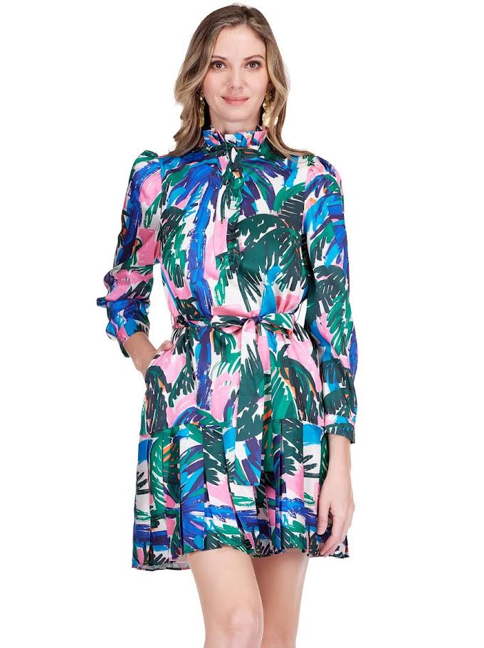 The Cora Dress - Painted Palms