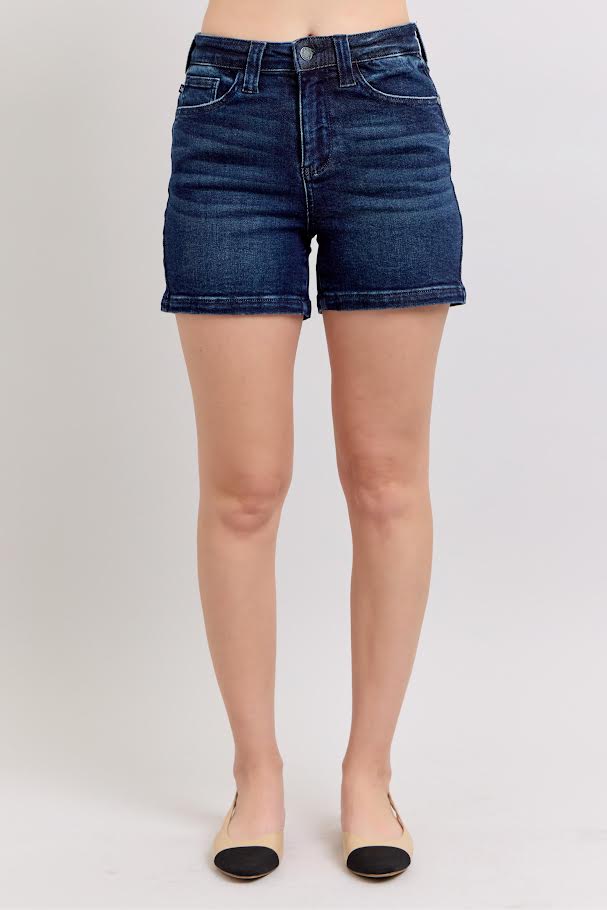 The Classic Denim Shorts - Medium Blue