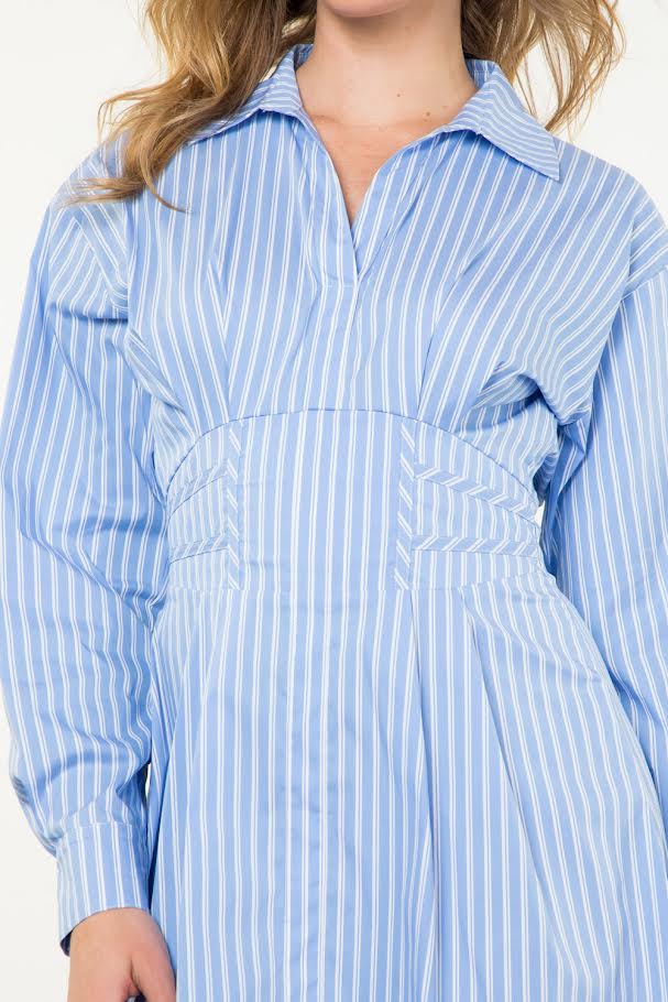 The Mila Dress - Light Blue