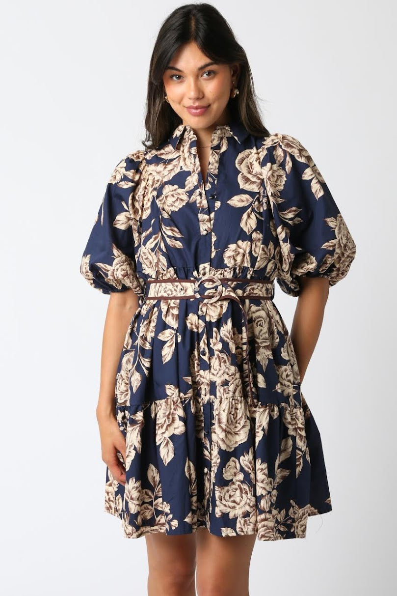 Demi Mini Dress - Midnight