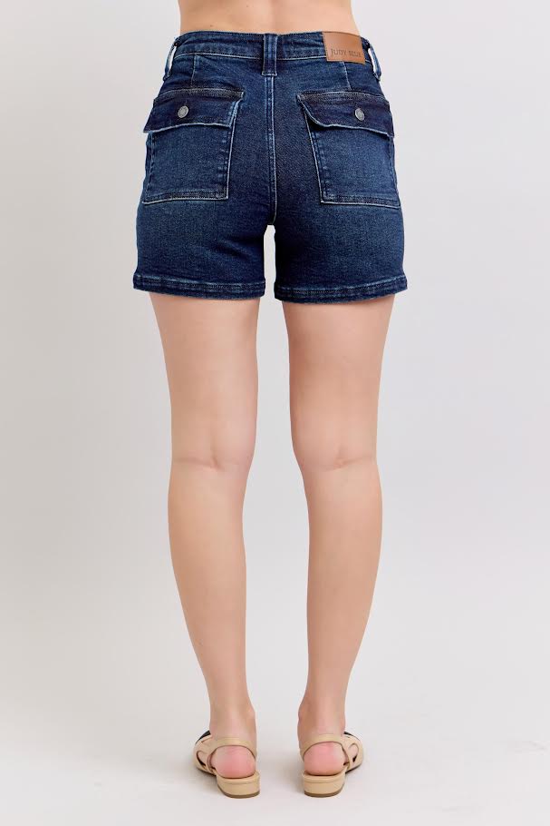 The Classic Denim Shorts - Medium Blue