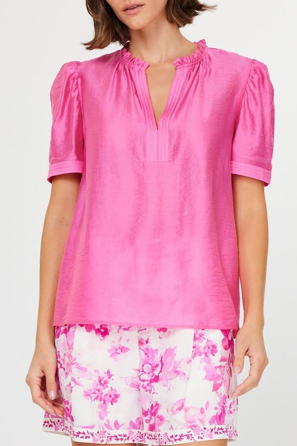 The Jessica Blouse - Pink
