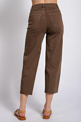 Button Fly - Coffee Brown