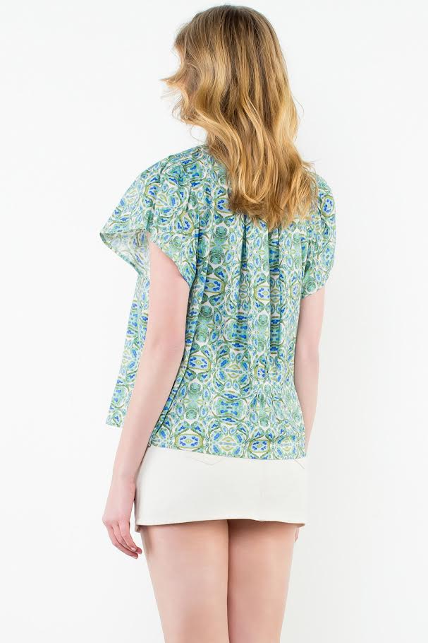 Tifffany Top - Lt Blue