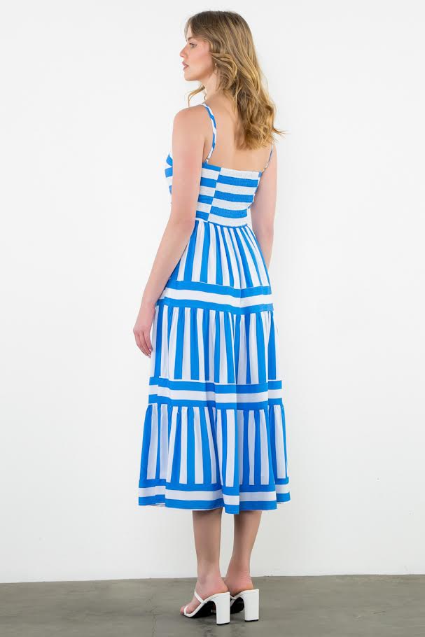 Miles Maxi Dress - Blue
