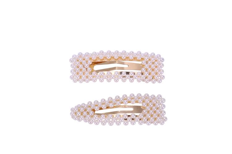 Pearl Hair Pins & Barrette - Pearl