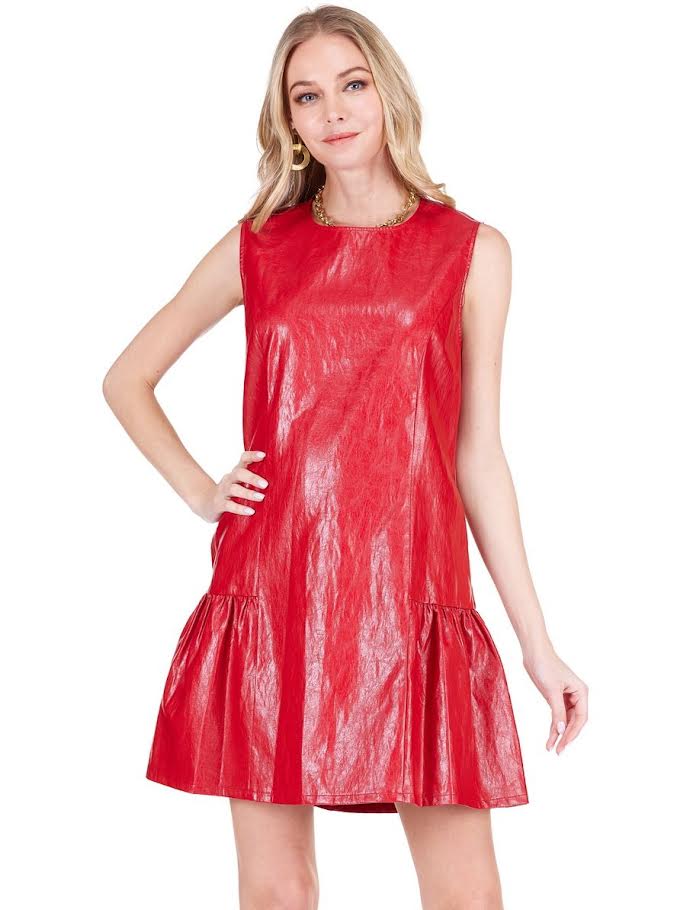 Yes Ma'am Dress - Red