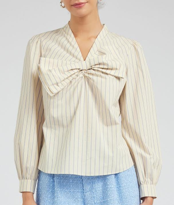 The Charli Blouse - Natural