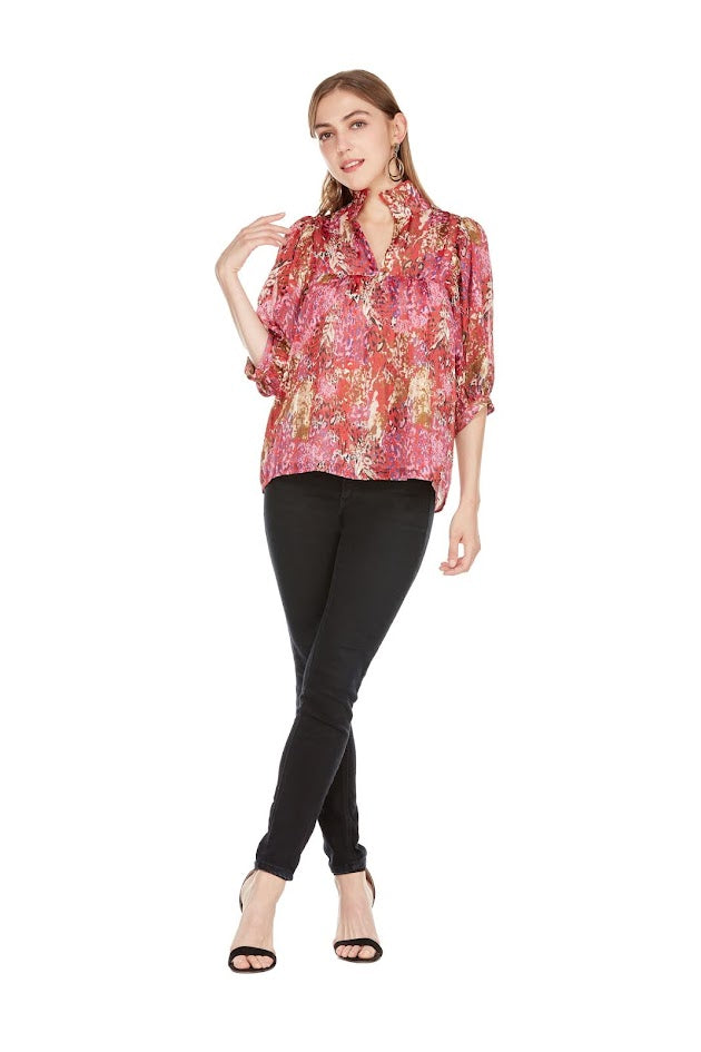 Ms. Emma Top - Pink Safari
