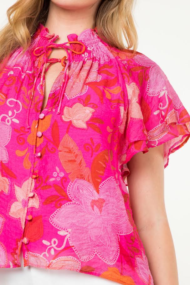 The Callie Top - Pink
