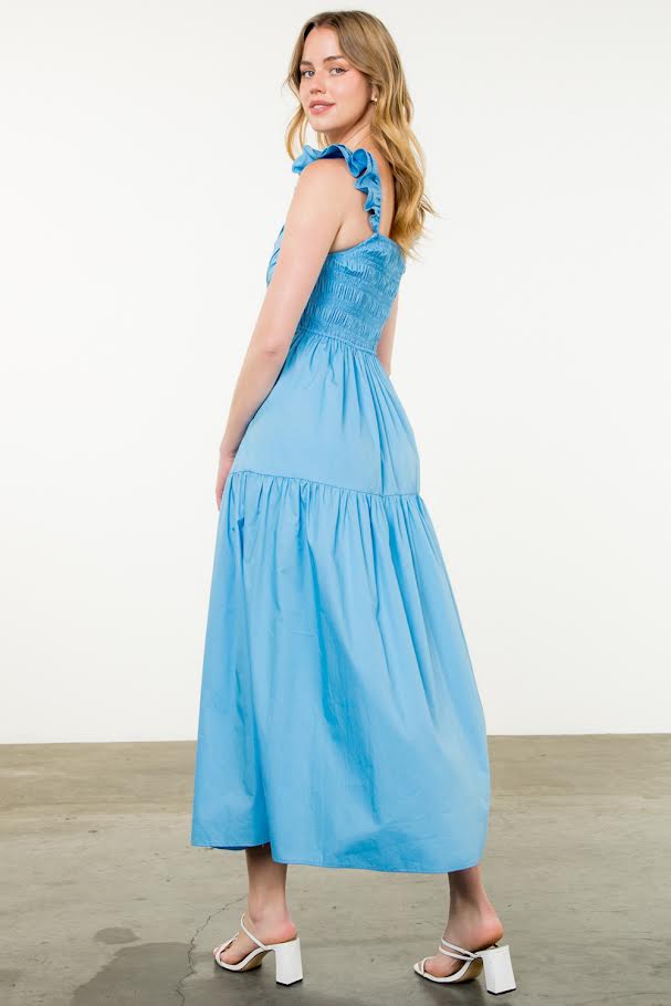 Allie Maxi Dress - Blue