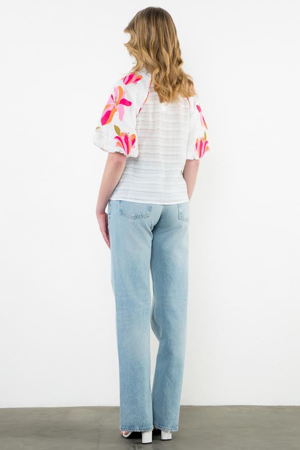 Lovely Lily Top - White
