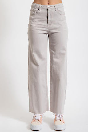 High Waist Jeans - Ecru