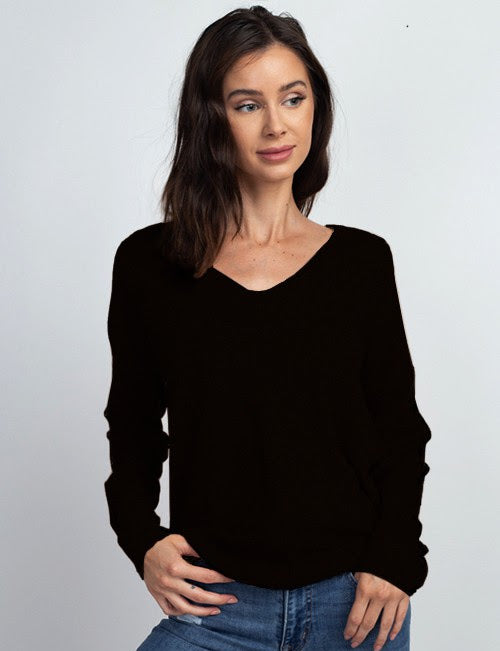 The Tina Sweater - Black