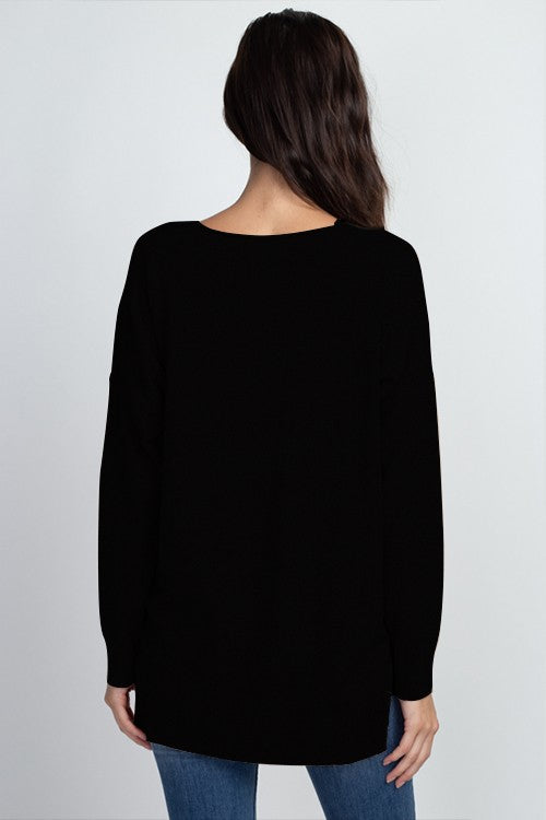 The Tina Sweater - Black