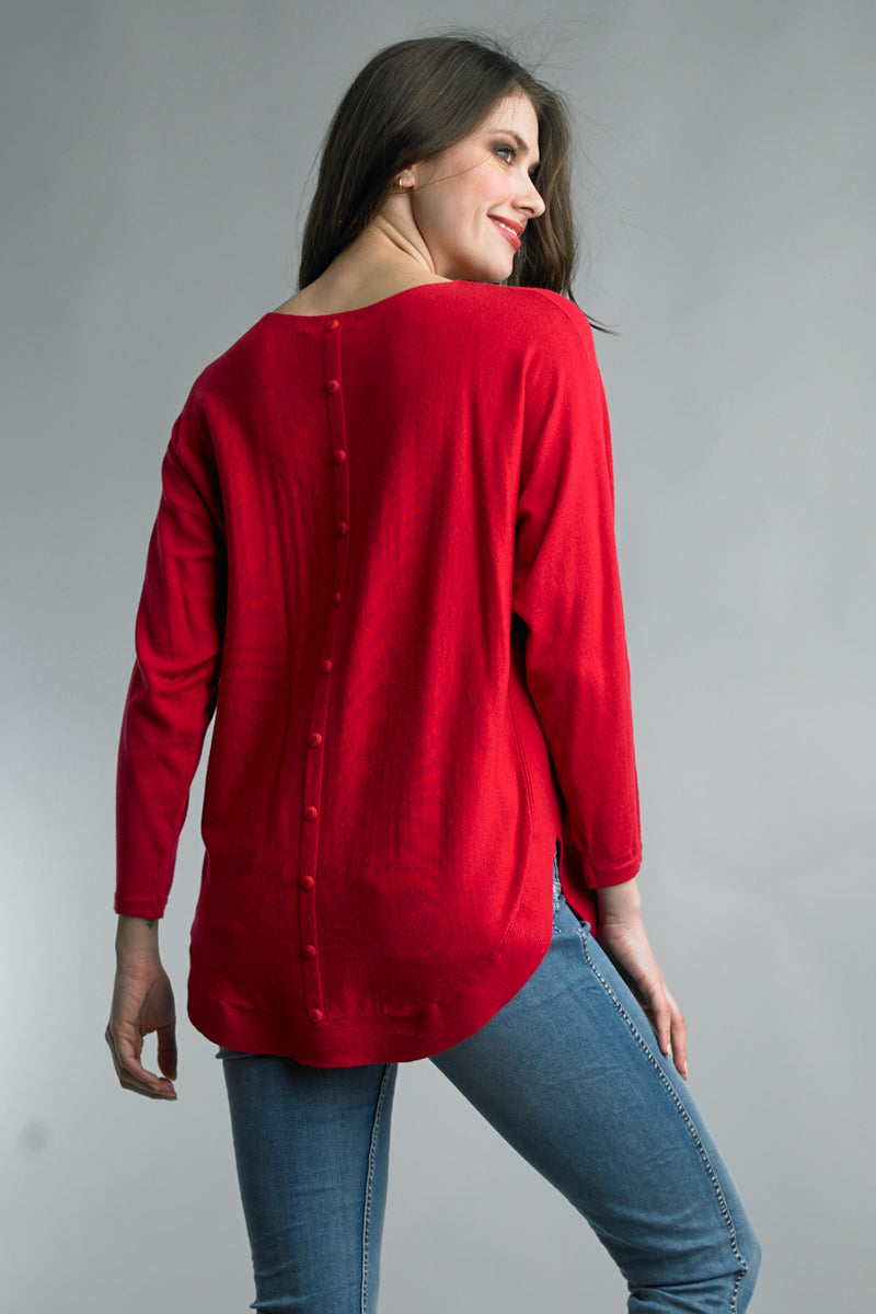 Margie's Sweater - Red
