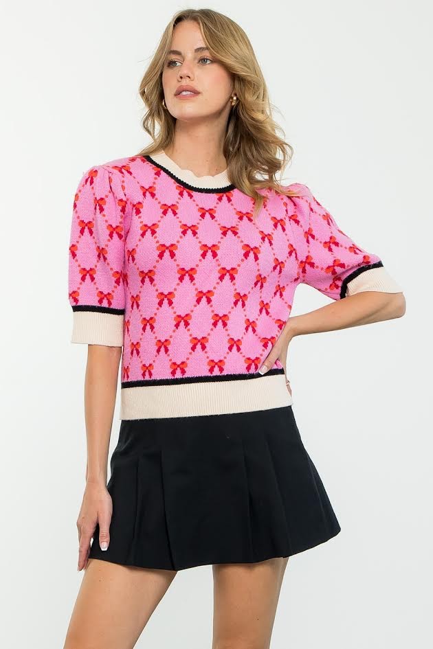 The Olivia Sweater - Pink
