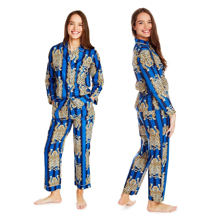 Tiger PJs - Blue