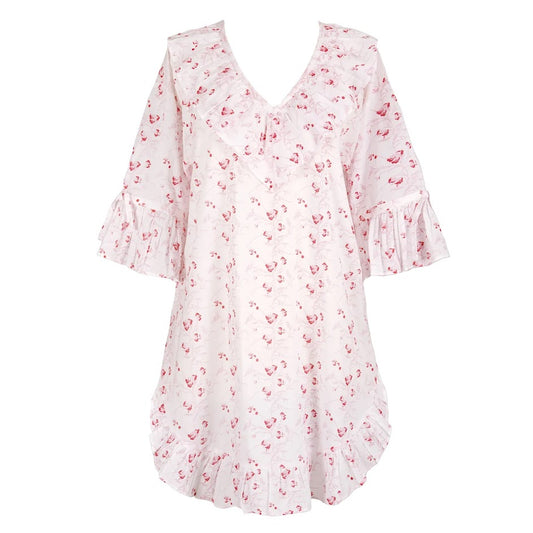 Lily Poet Nightgown - Pink