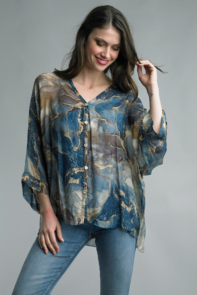 Robin Top - Teal
