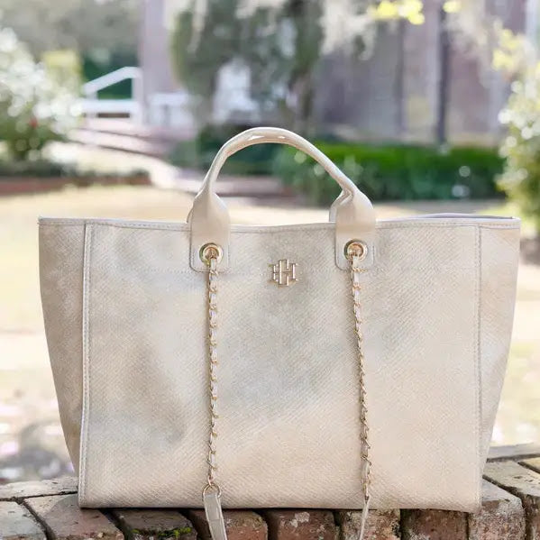 Melissa Tote Bag - Shimmer Champagne