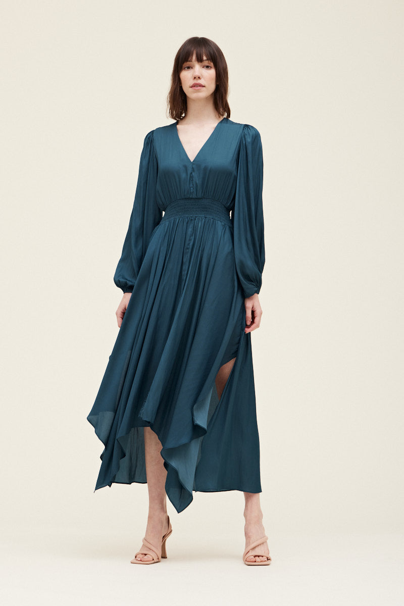 Beauty And Grace Maxi Dress - Blue Jewel