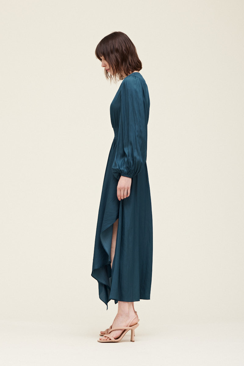 Beauty And Grace Maxi Dress - Blue Jewel