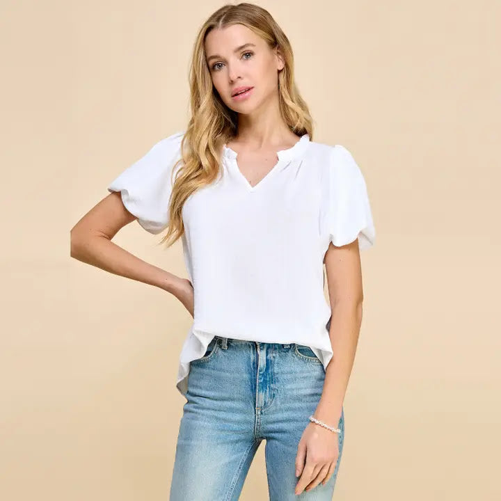 The Sadie Blouse - Off White