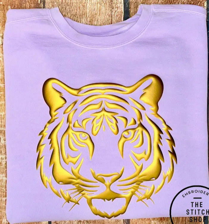 Tiger Ready T Shirt - Orchid