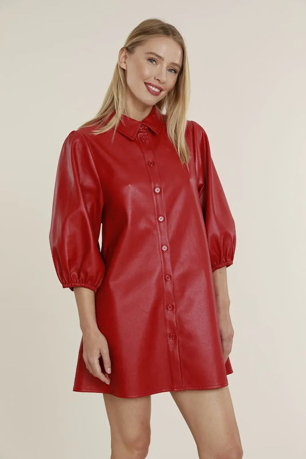 Tunic/Dress - Red