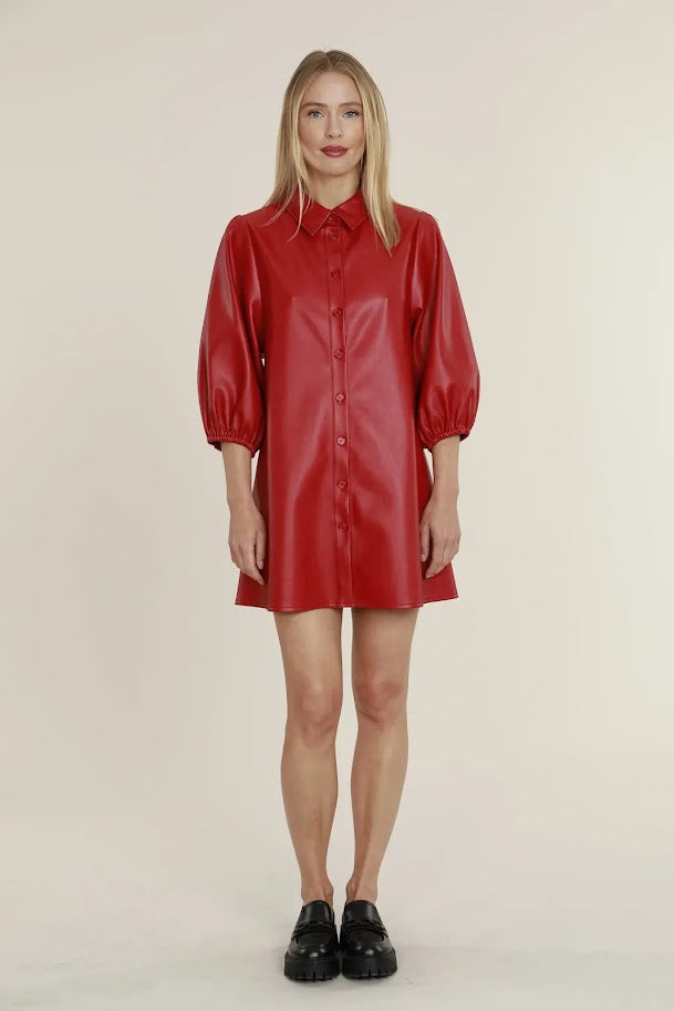 Tunic/Dress - Red