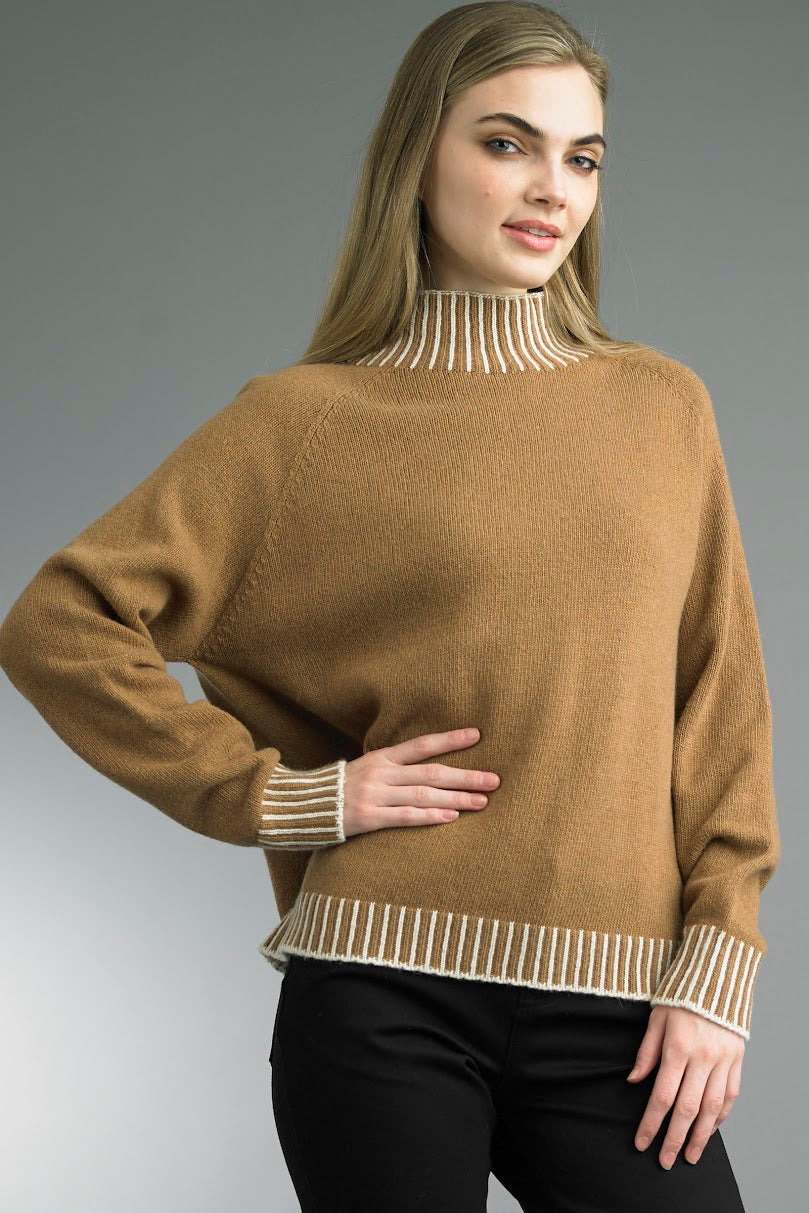 Comfy & Cozy Sweater - Camel
