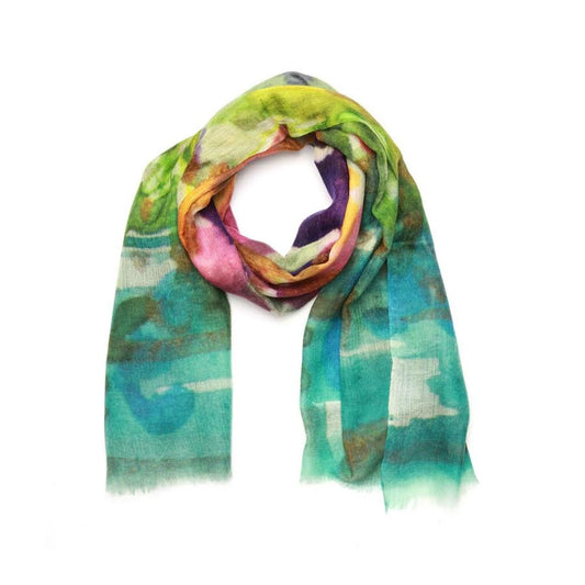 Water Color Scarf - Multi
