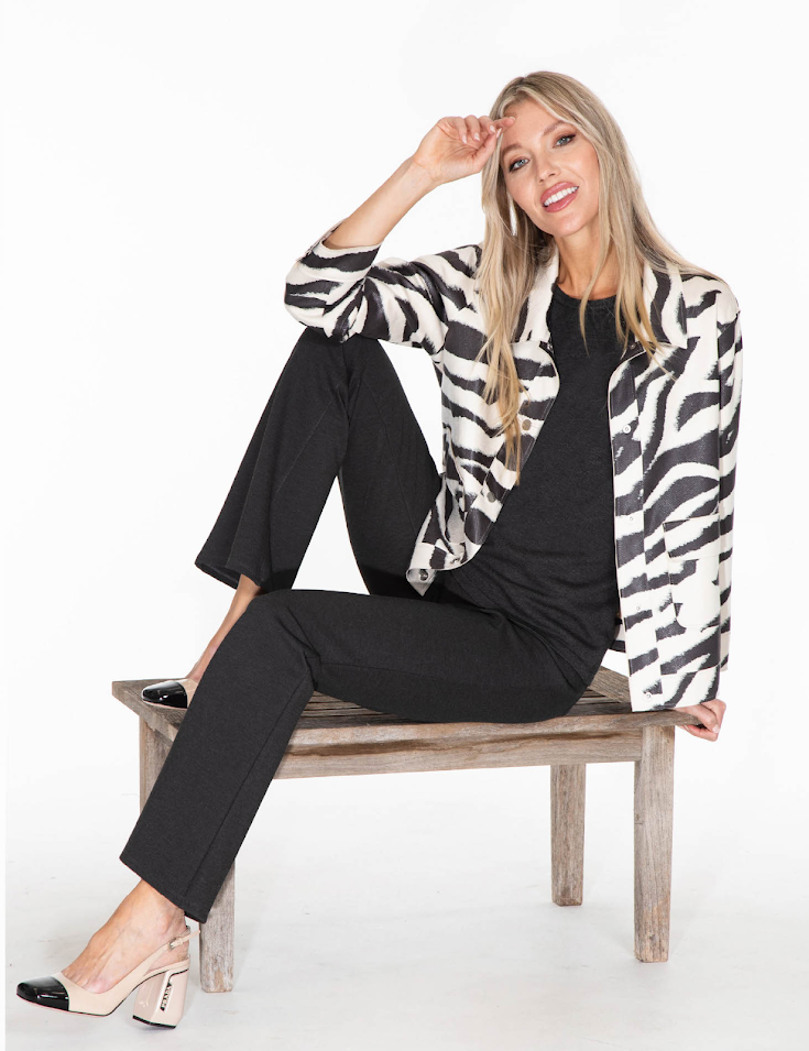 The Gisselle Jacket - Zebra