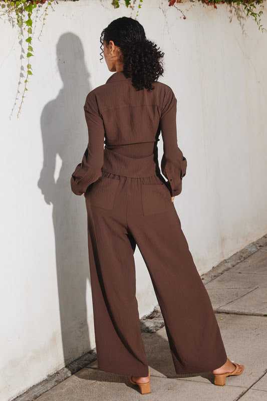 Cover Me Shawl - Washed Umber