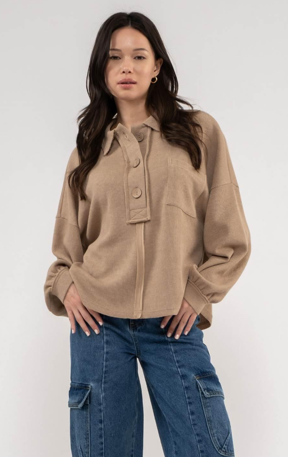 The Treashur Top - Mocha
