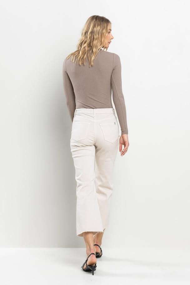 The Jessica Kick Flare - Whisper White