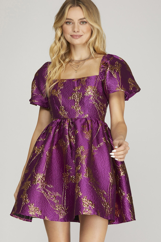 The Morgan Dress - Magenta