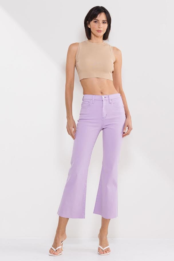 The Jessica Kick Flare - Lilac