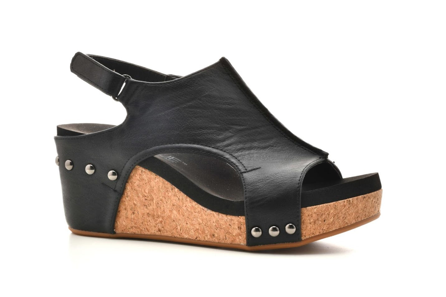 The Carley Wedge - Black