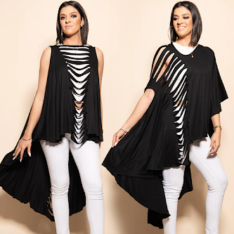 7 Ways To Wear Shawl - Black