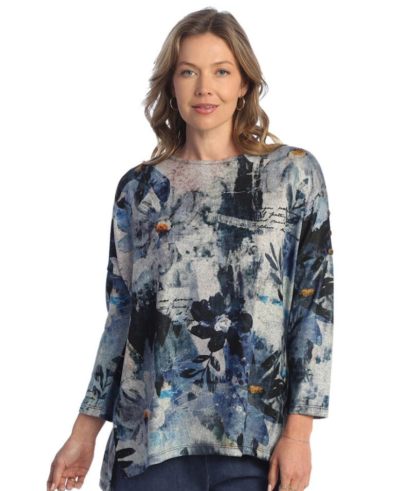 Carolina Top - Heather Grey
