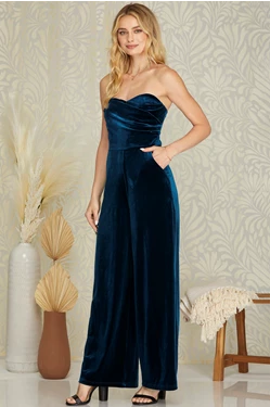 The Chancely Jumpsuit - Teal