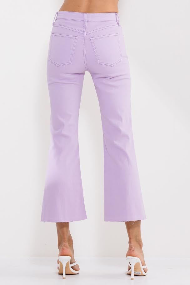 The Jessica Kick Flare - Lilac