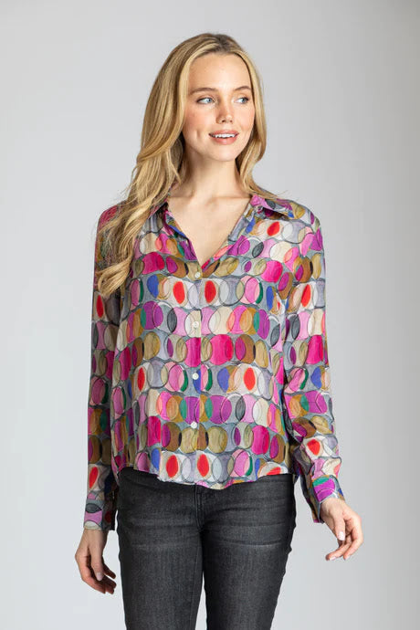 Cover Me In Spheres Top - Purple