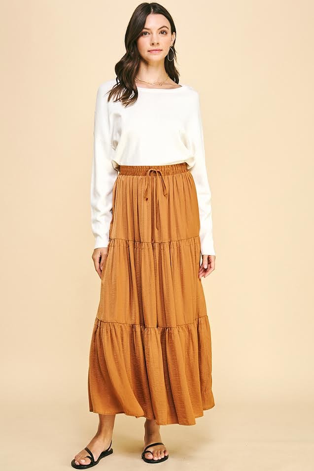 The Marcia Skirt - Sienna